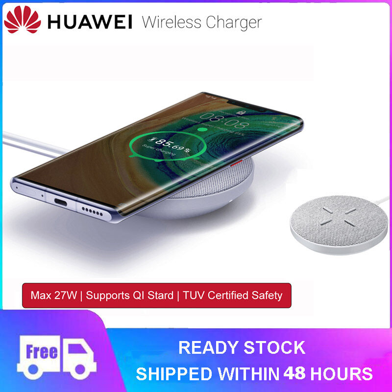 HUAWEI CP61 Wireless Charger Max 27W Super Charge Wireless Charger for Huawei Mate 30 Pro/Huawei P30 Pro/Iphone 11/Samsung Note10,ect.