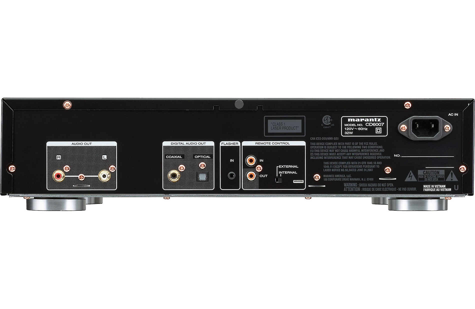 Marantz CD-6007 Single-disc CD player with USB port