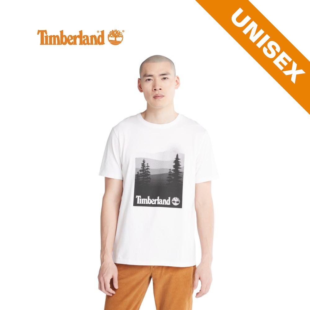 Timberland All Gender Photographic-Print T-Shirt White