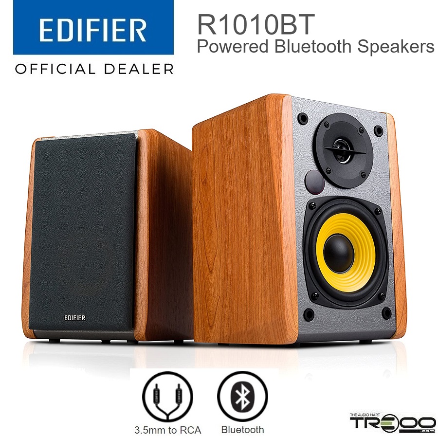 Edifier R1010BT Wireless Bluetooth 2.0 Desktop Bookshelf Speakers